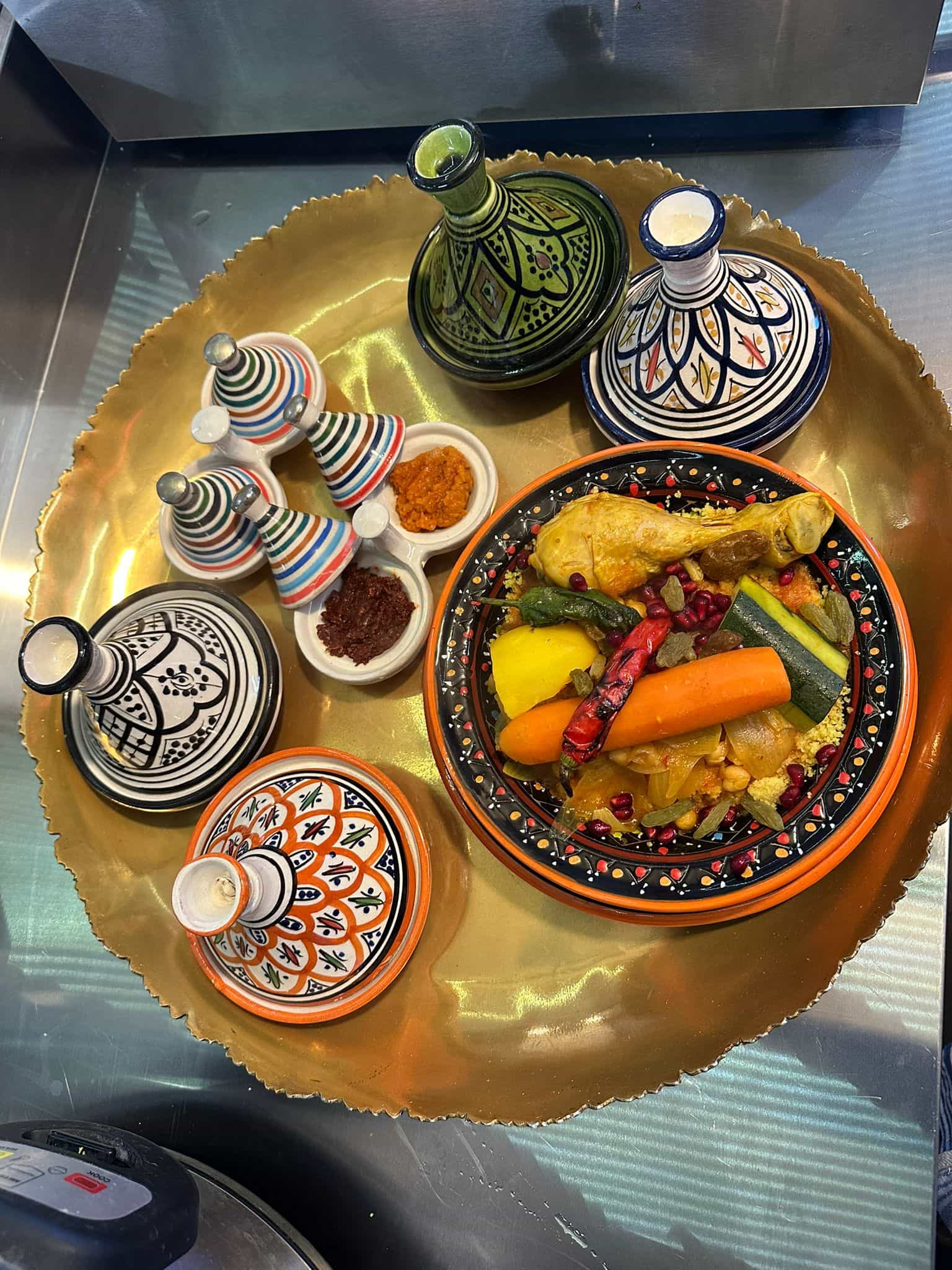 Frische Waffeln mit Obst - Viktualienmarkt