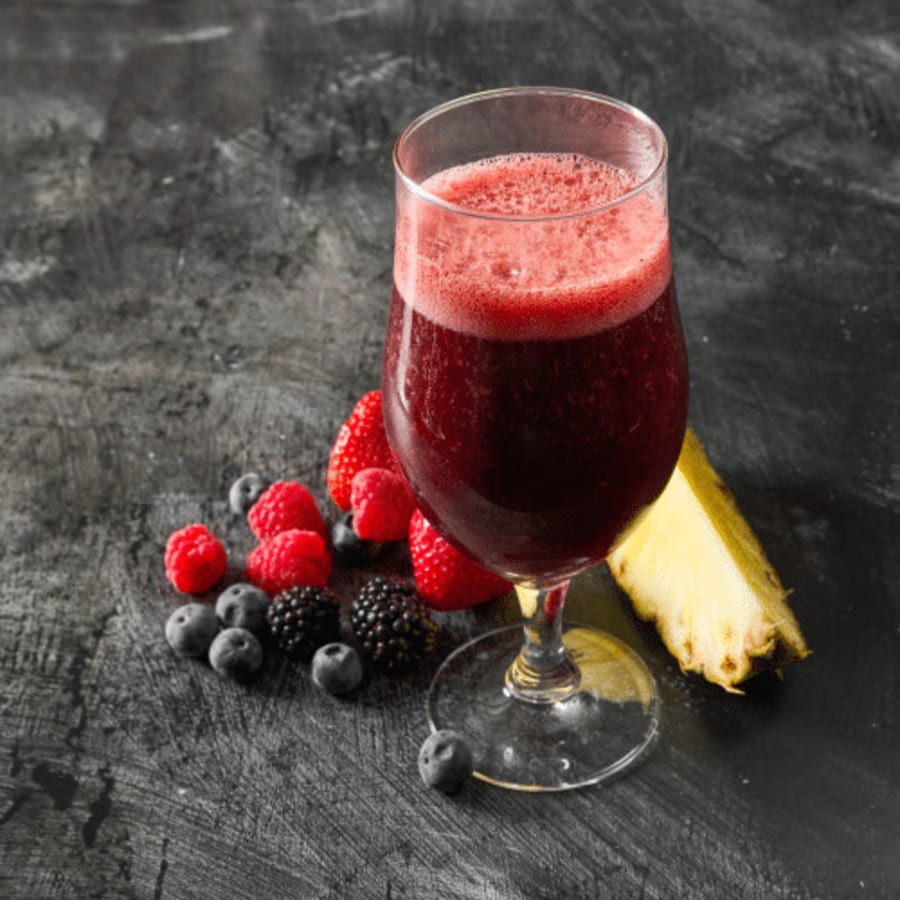 Frische Säfte Auswahl - Viktualienmarkt München